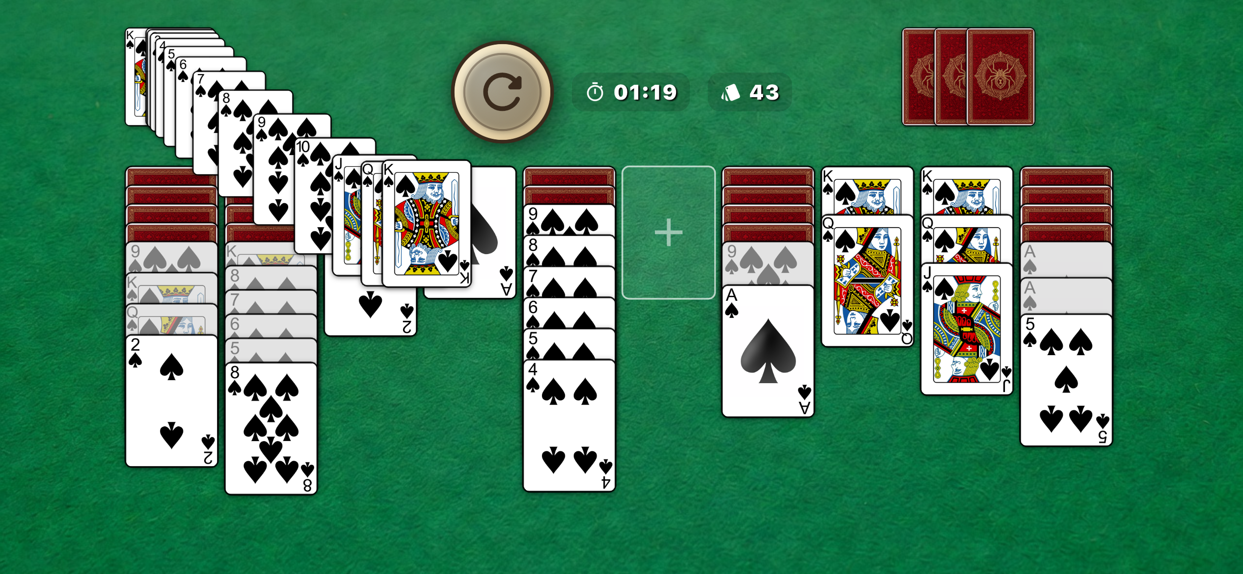 Card layout